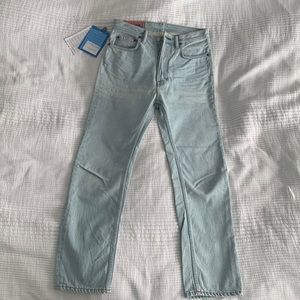 Acne Studios Log Lt Jeans in light Blue. NWT!